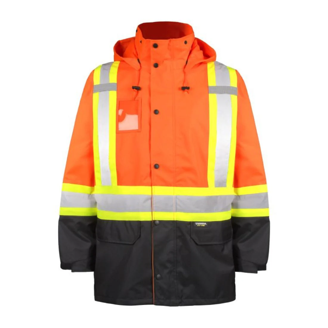 Terra Veste de travail imperméable haute visibilité 116520JOR - Orange - Image 3