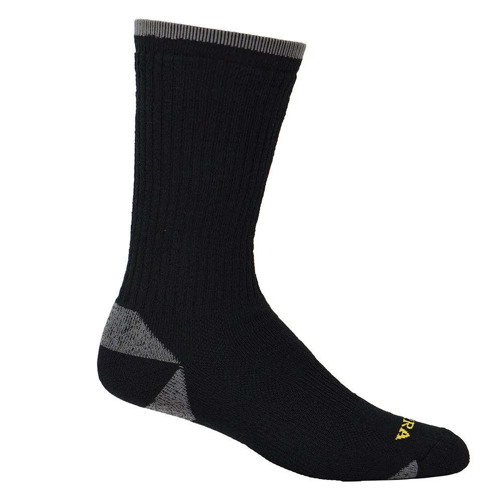 Chaussettes de travail Terra Hommes 2 PK Crew - Noir - Image 2