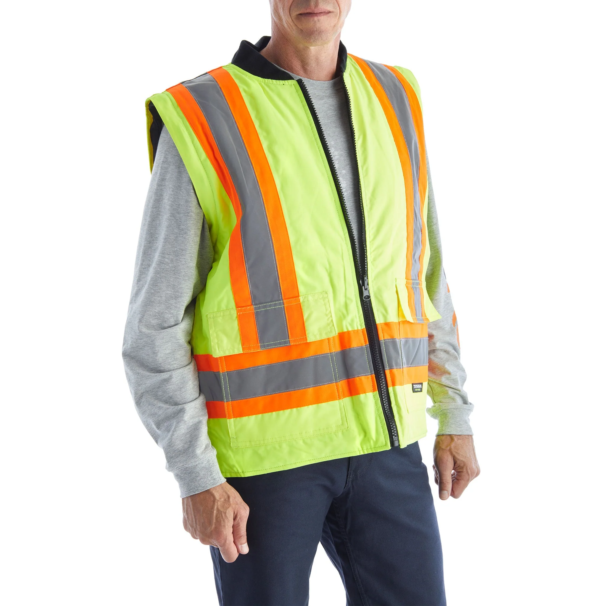 Veste de Haute Visibilité - Système 6 en 1 Jaune - 116562 - Image 4