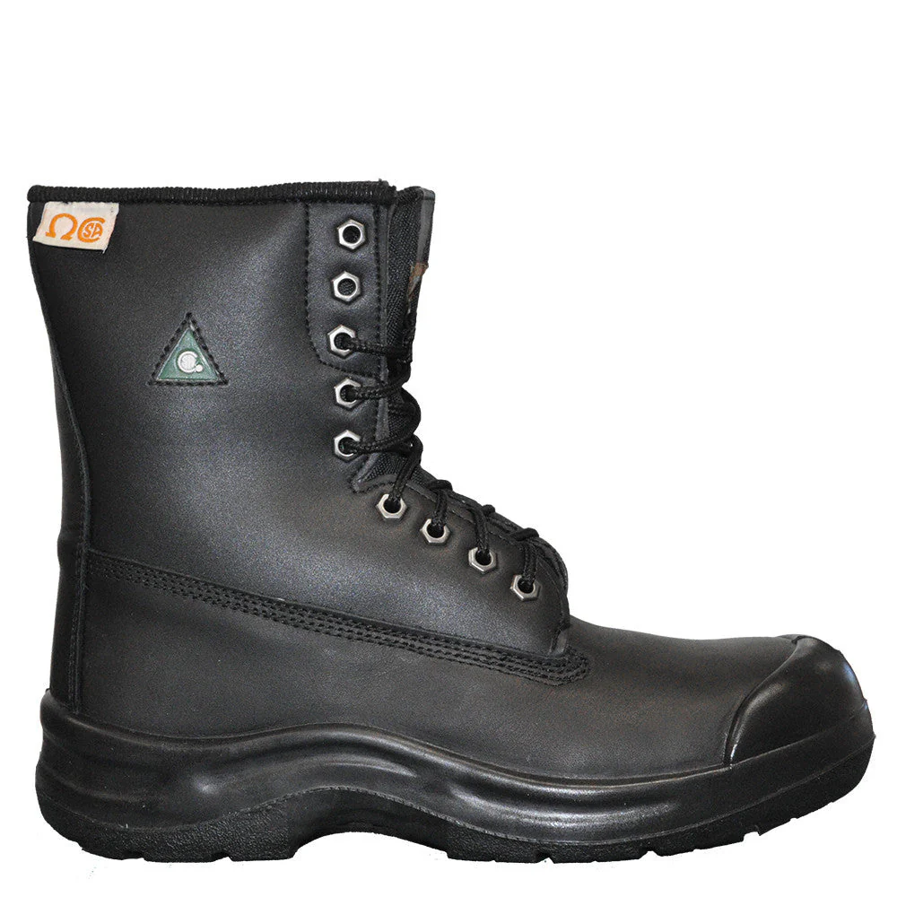 Botte de sécurité Nats de 20 cm unisex à embout d'acier - Noir - Image 2