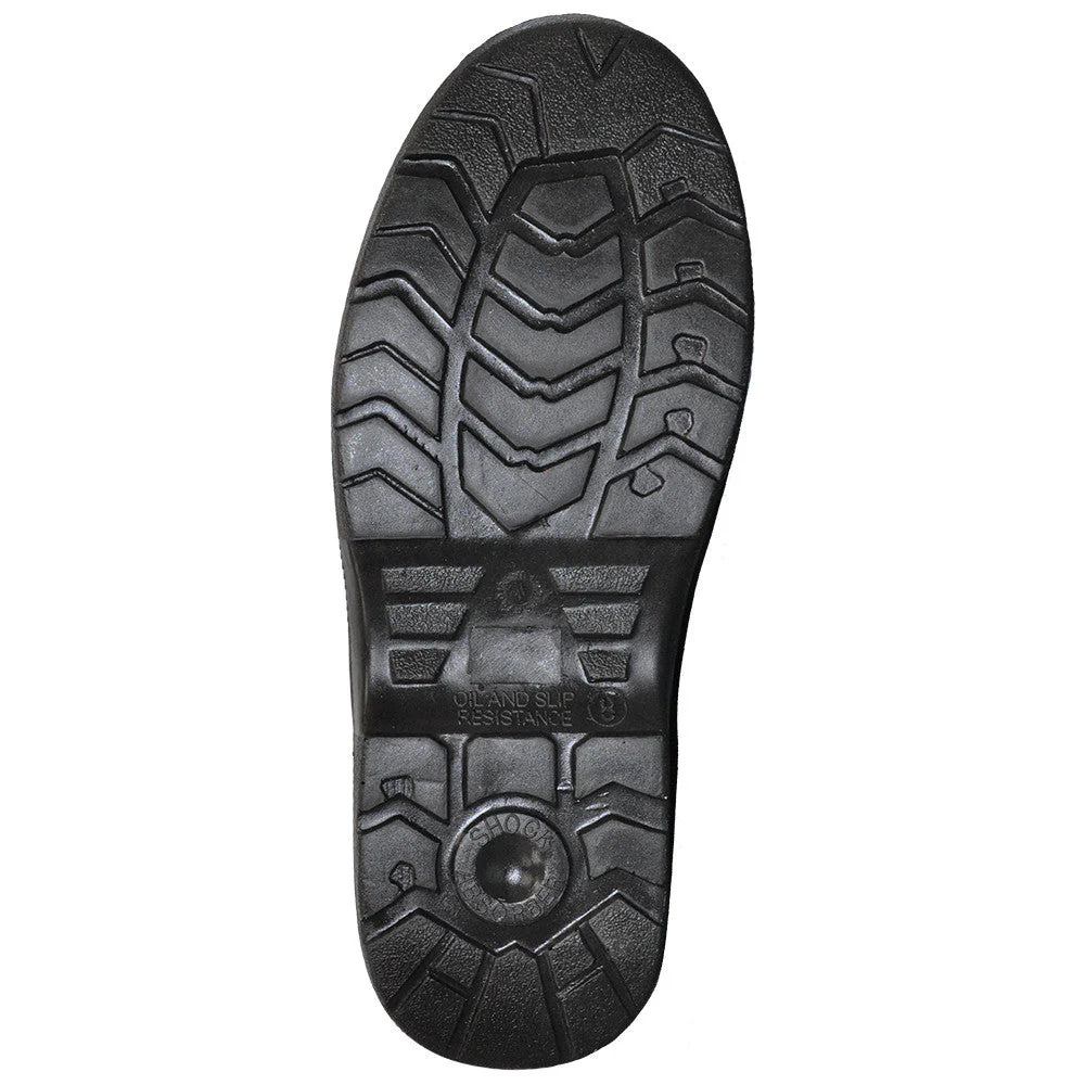 Botte de sécurité Nats de 20 cm unisex à embout d'acier - Noir - Image 3