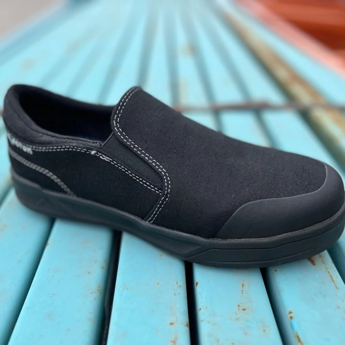 Chaussure de travail athlétique à enfiler Freestyle Acton pour hommes à cap d'acier A9297-11 - Image 6