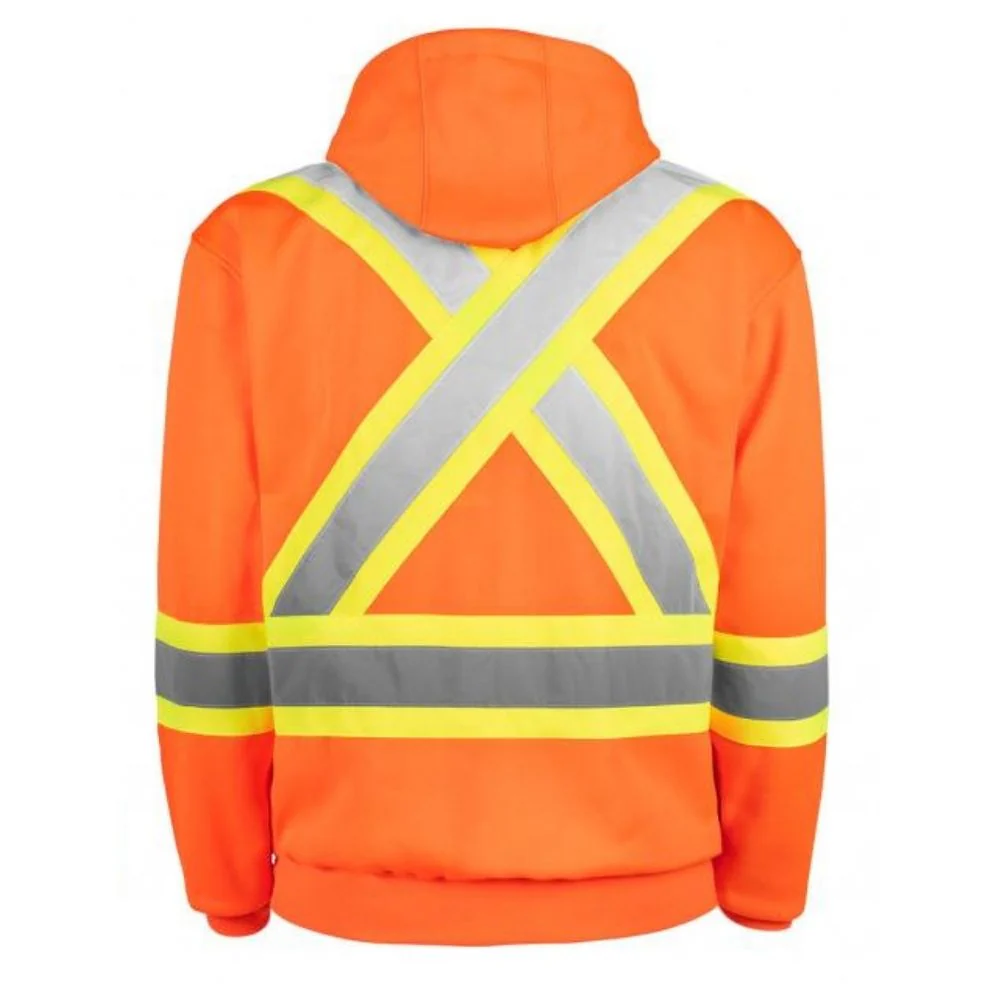Terra veste de travail en polaire polyester haute visibilité 116506OR - Orange - Image 3