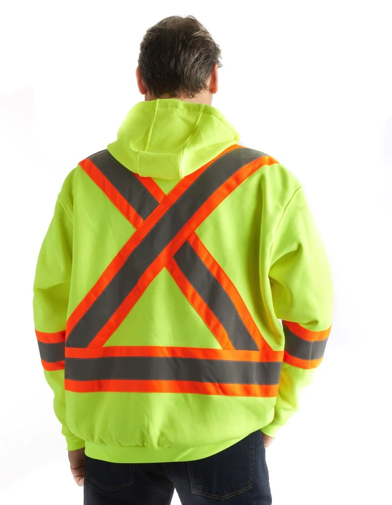 Terra veste de travail en polaire polyester haute visibilité 116506YL - Jaune - Image 2