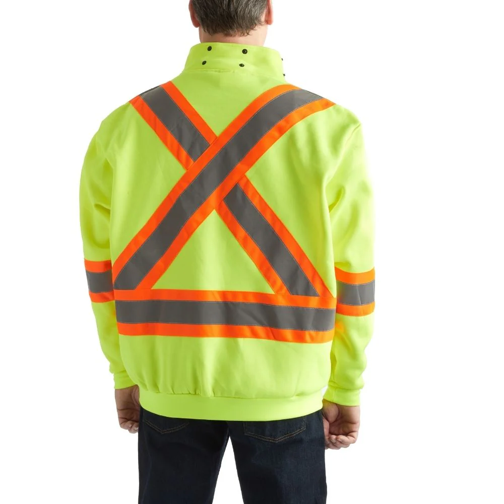 Terra veste de travail en polaire polyester haute visibilité 116506YL - Jaune - Image 4