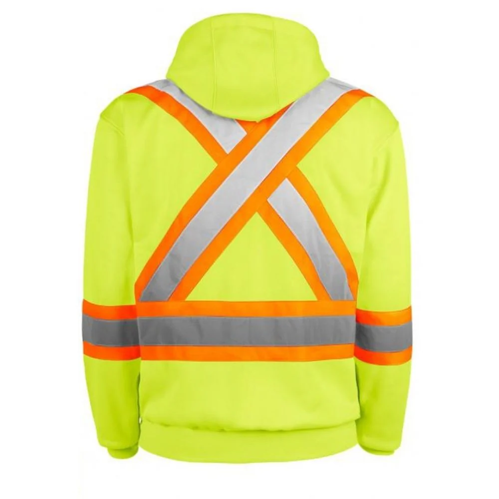 Terra veste de travail en polaire polyester haute visibilité 116506YL - Jaune - Image 6
