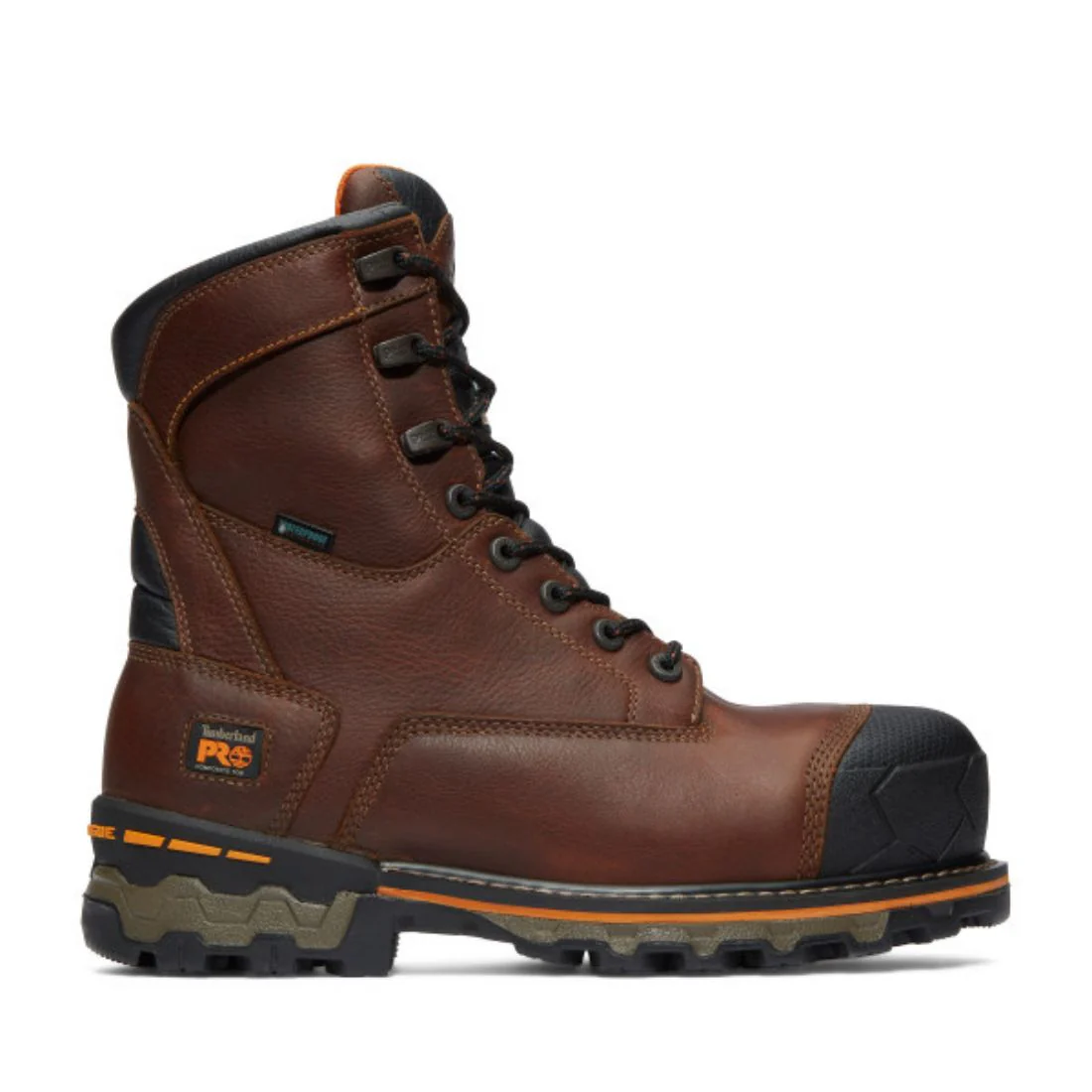 Botte de sécurité Boondock Timberland PRO de 20 cm pour hommes, à cap composite 89646 - Image 2