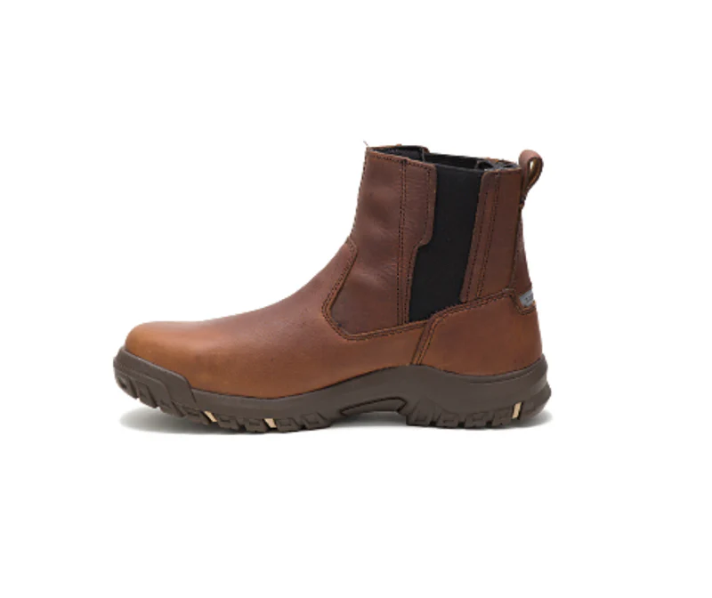 Botte de travail enfilable Abbey CAT pour femmes, à cap d'acier – nubuck - Image 3