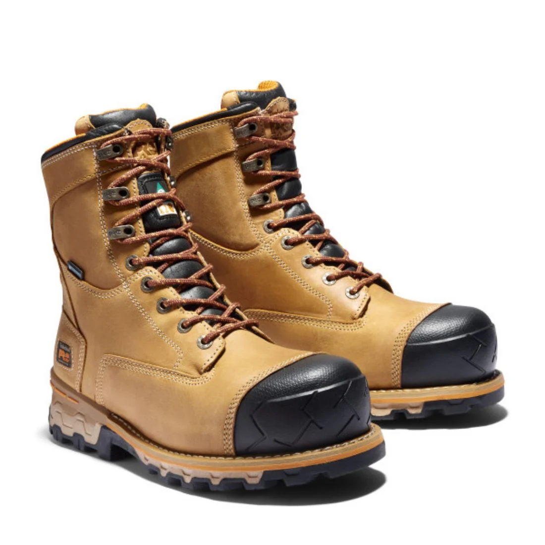 Botte de sécurité Boondock Timberland PRO de 8PO pour hommes, à cap de composite - TB0A21B7231-WHE - Image 3