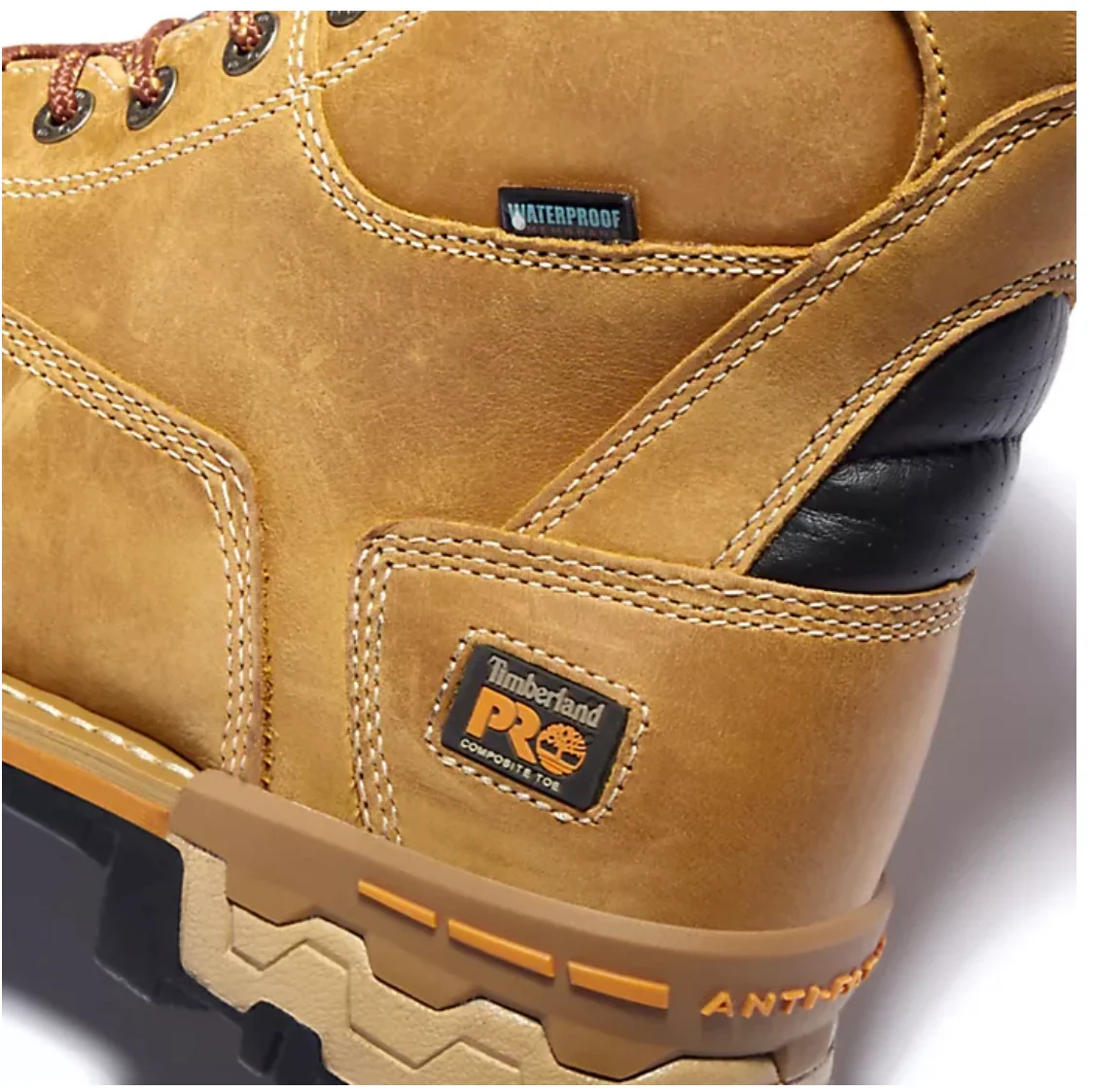 Botte de sécurité Boondock Timberland PRO de 8PO pour hommes, à cap de composite - TB0A21B7231-WHE - Image 6