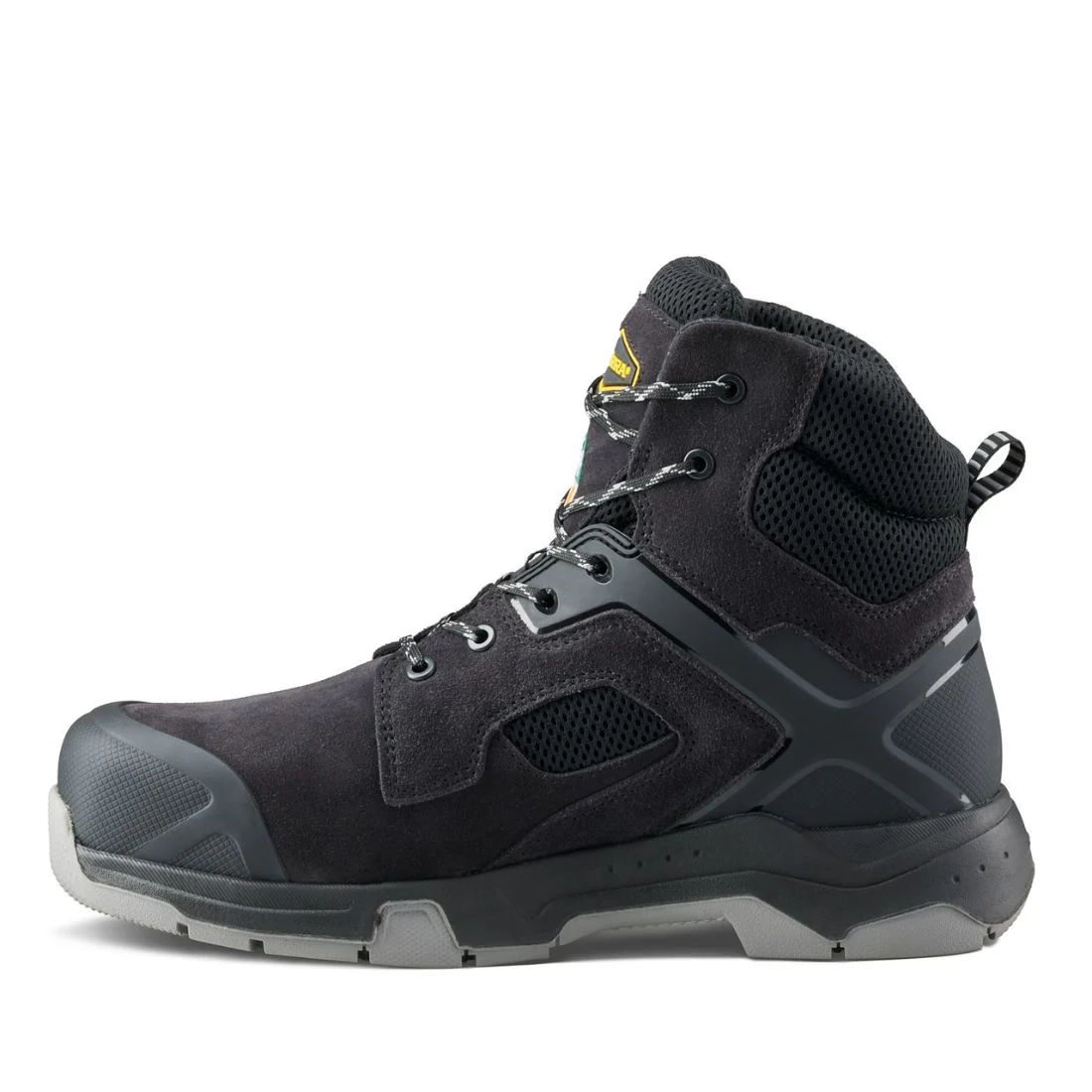 Botte de sécurité de travail à bout composite de 6 po Terra Cobalt pour hommes 1279BK - Noir - Image 4