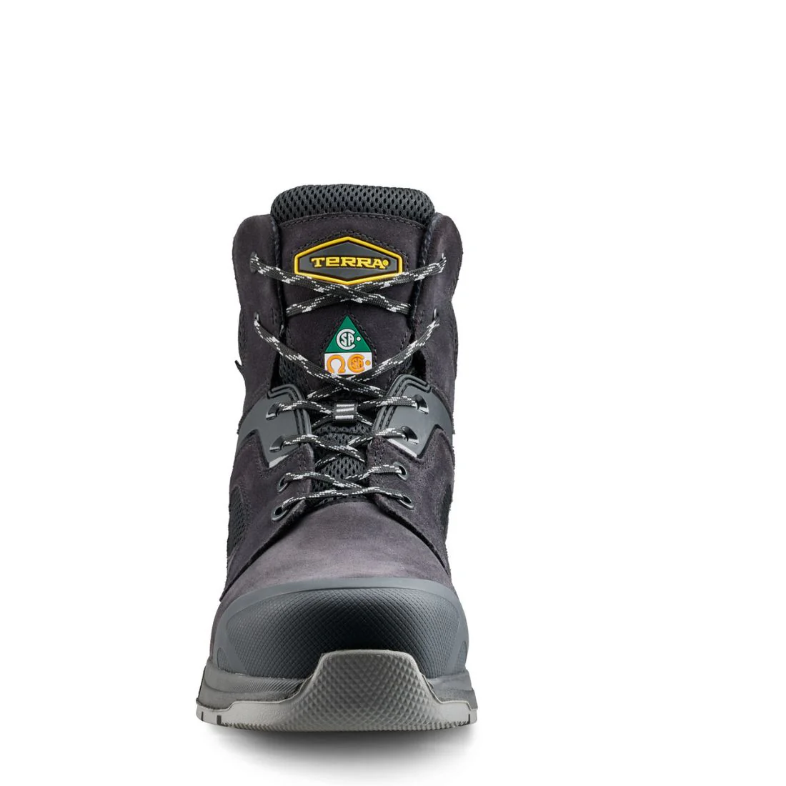 Botte de sécurité de travail à bout composite de 6 po Terra Cobalt pour hommes 1279BK - Noir - Image 5