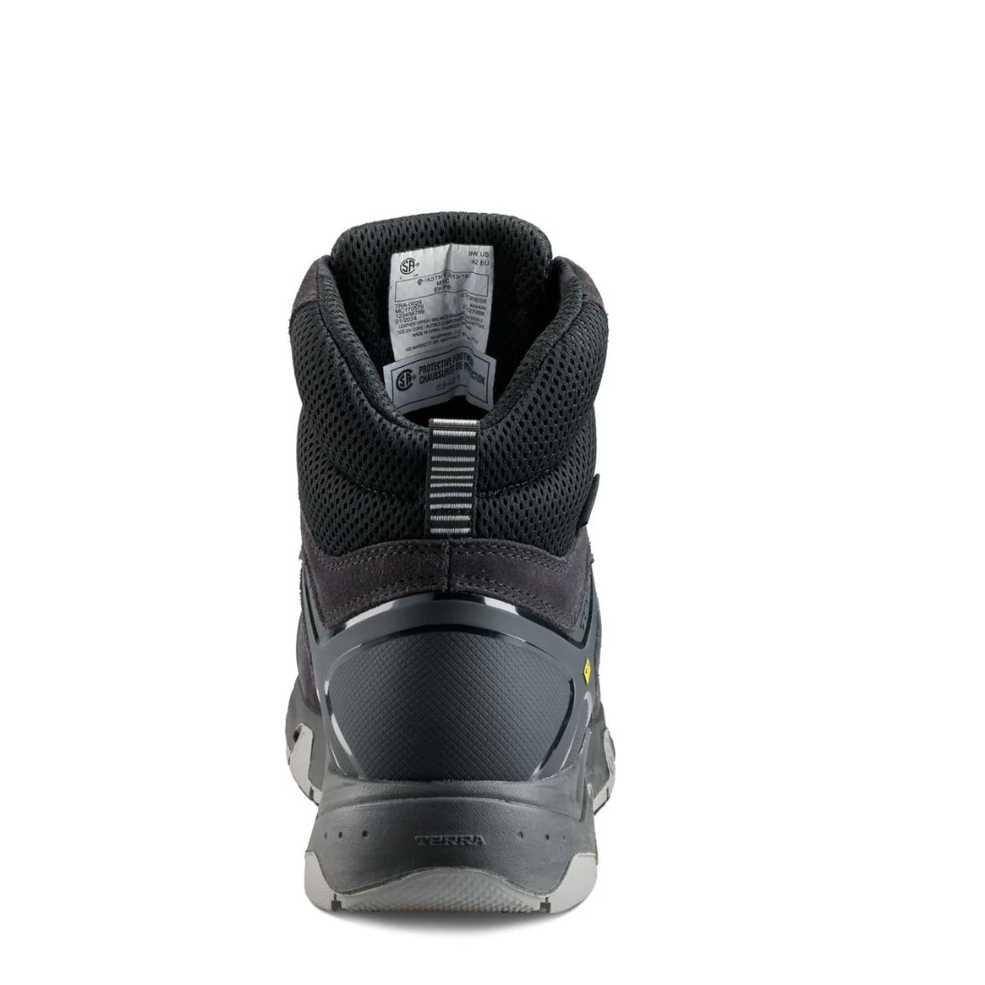 Botte de sécurité de travail à bout composite de 6 po Terra Cobalt pour hommes 1279BK - Noir - Image 9