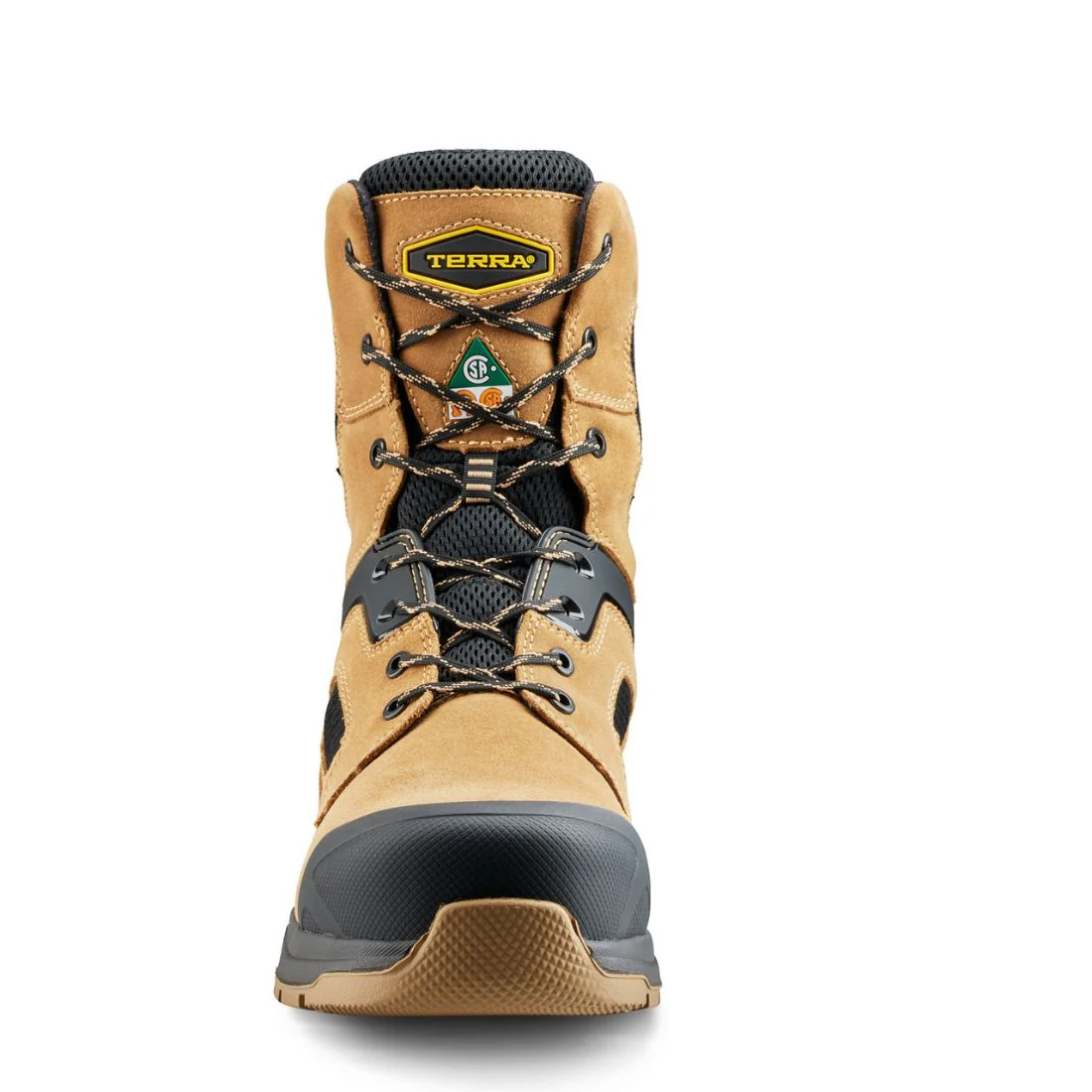 Botte de sécurité de travail à bout composite de 8 po Terra Cobalt pour hommes 1280TN - Brun - Image 9