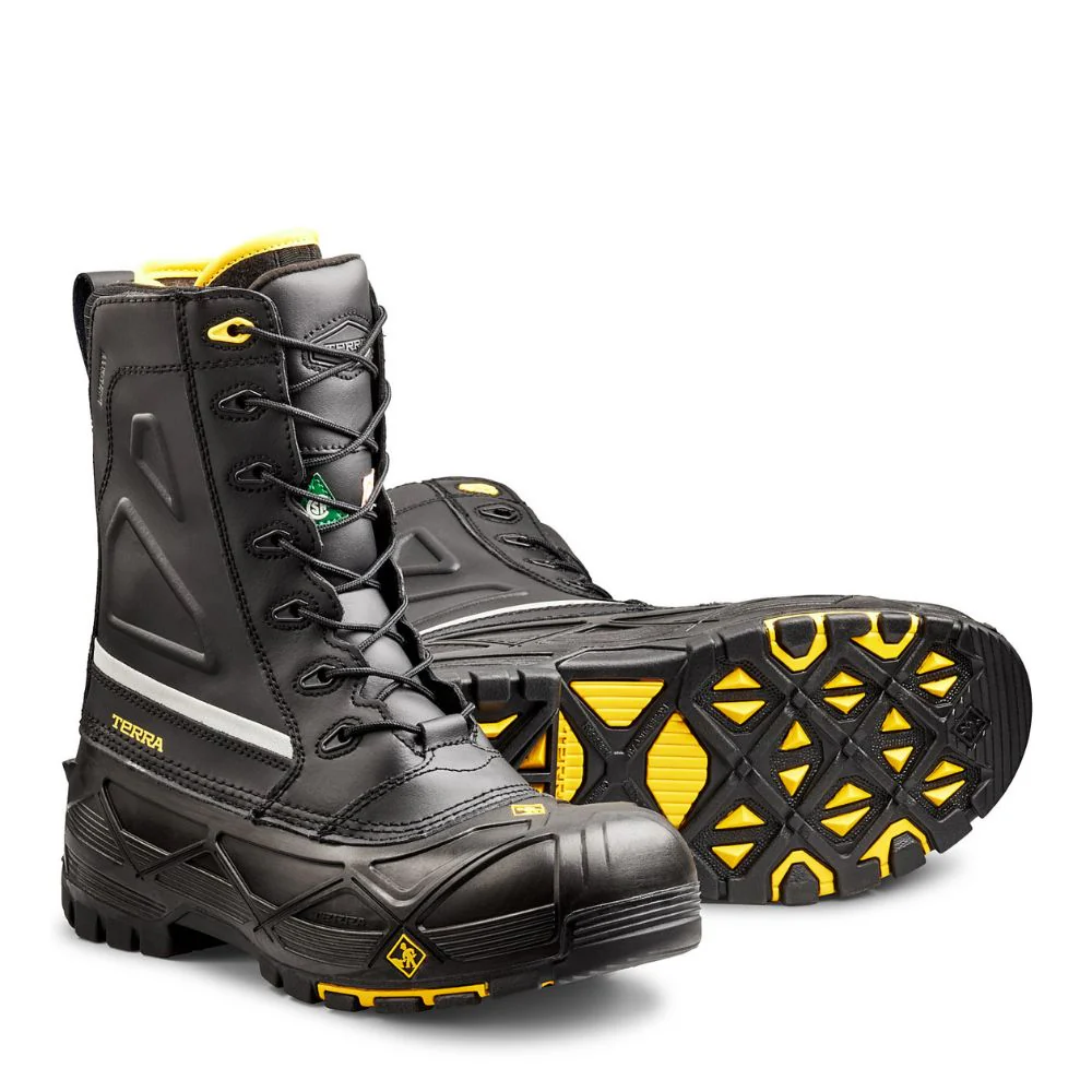 Botte de sécurité d'hiver Crossbow Terra 915605 pour hommes,  à cap de composite - noir - Image 11
