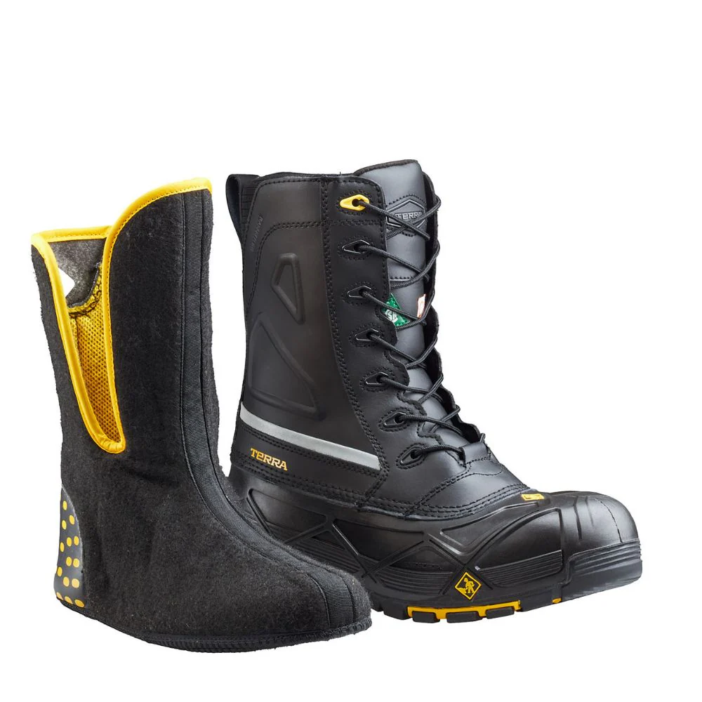 Botte de sécurité d'hiver Crossbow Terra 915605 pour hommes,  à cap de composite - noir - Image 9