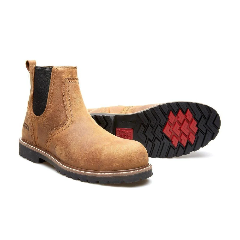 Botte de sécurité enfilables McKinney Kodiak de 15 cm pour hommes, à embout de composite - brun - Image 4