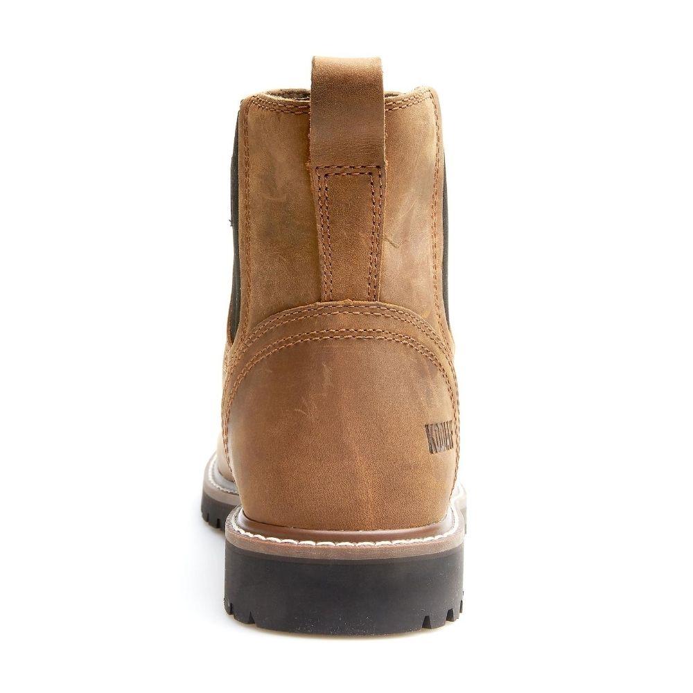 Botte de sécurité enfilables McKinney Kodiak de 15 cm pour hommes, à embout de composite - brun - Image 6