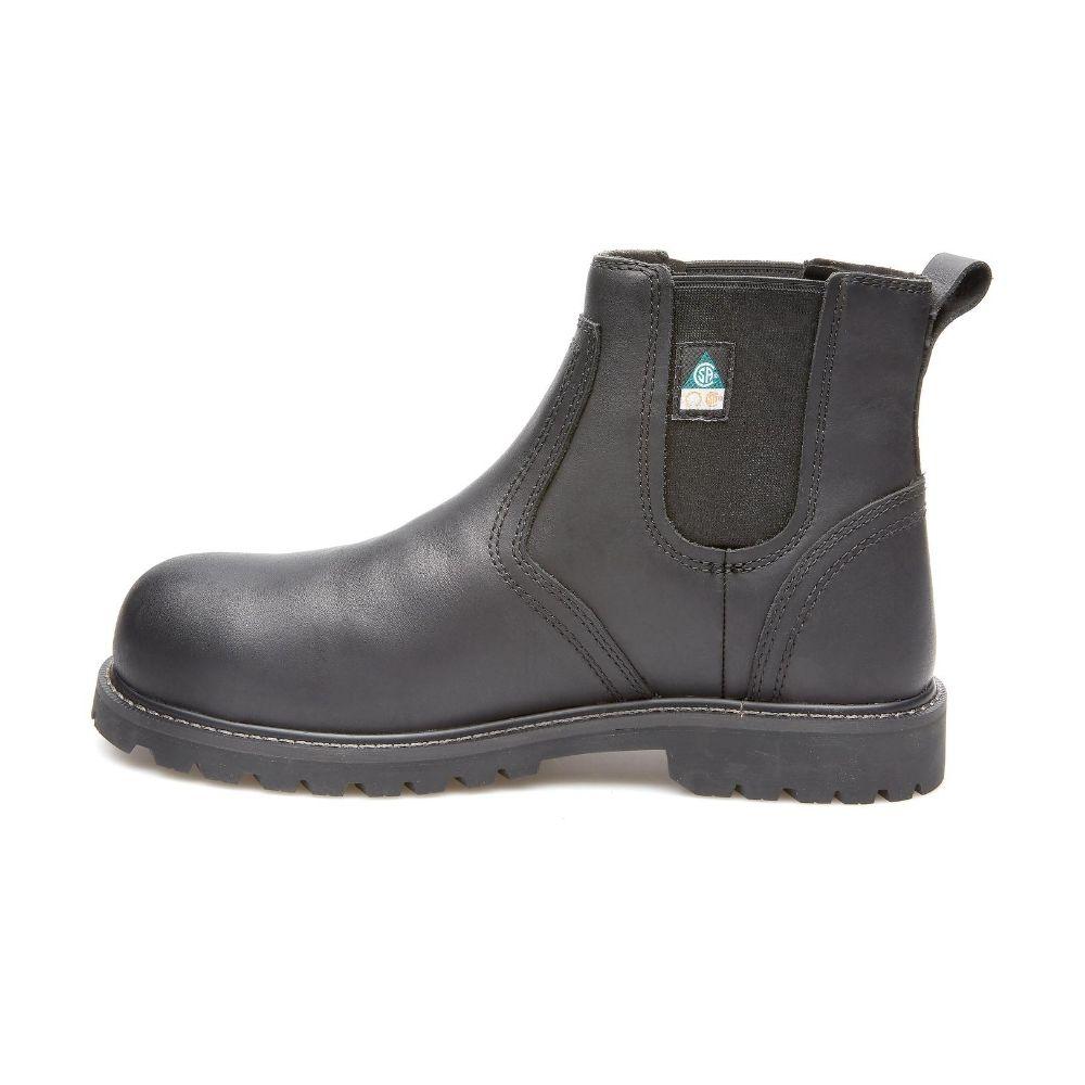 Botte de sécurité enfilables McKinney Kodiak de 15 cm pour hommes, à embout de composite - noir - Image 3