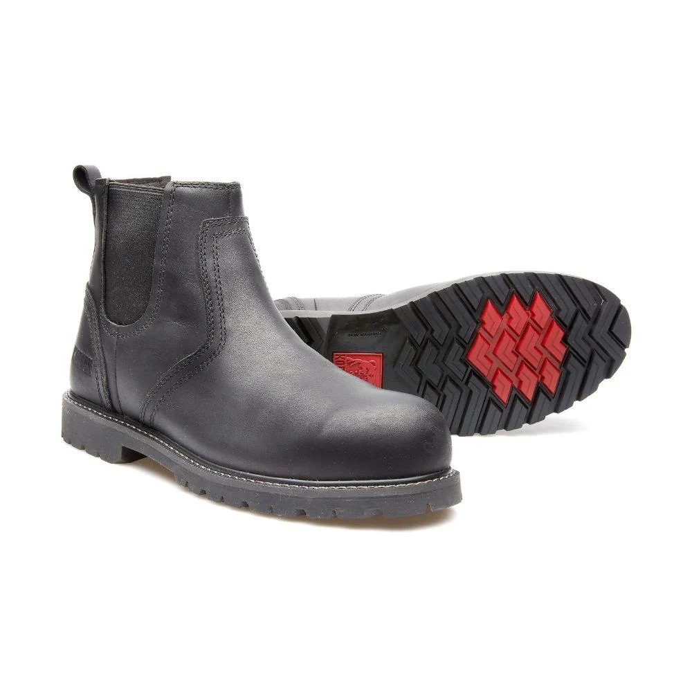 Botte de sécurité enfilables McKinney Kodiak de 15 cm pour hommes, à embout de composite - noir - Image 7