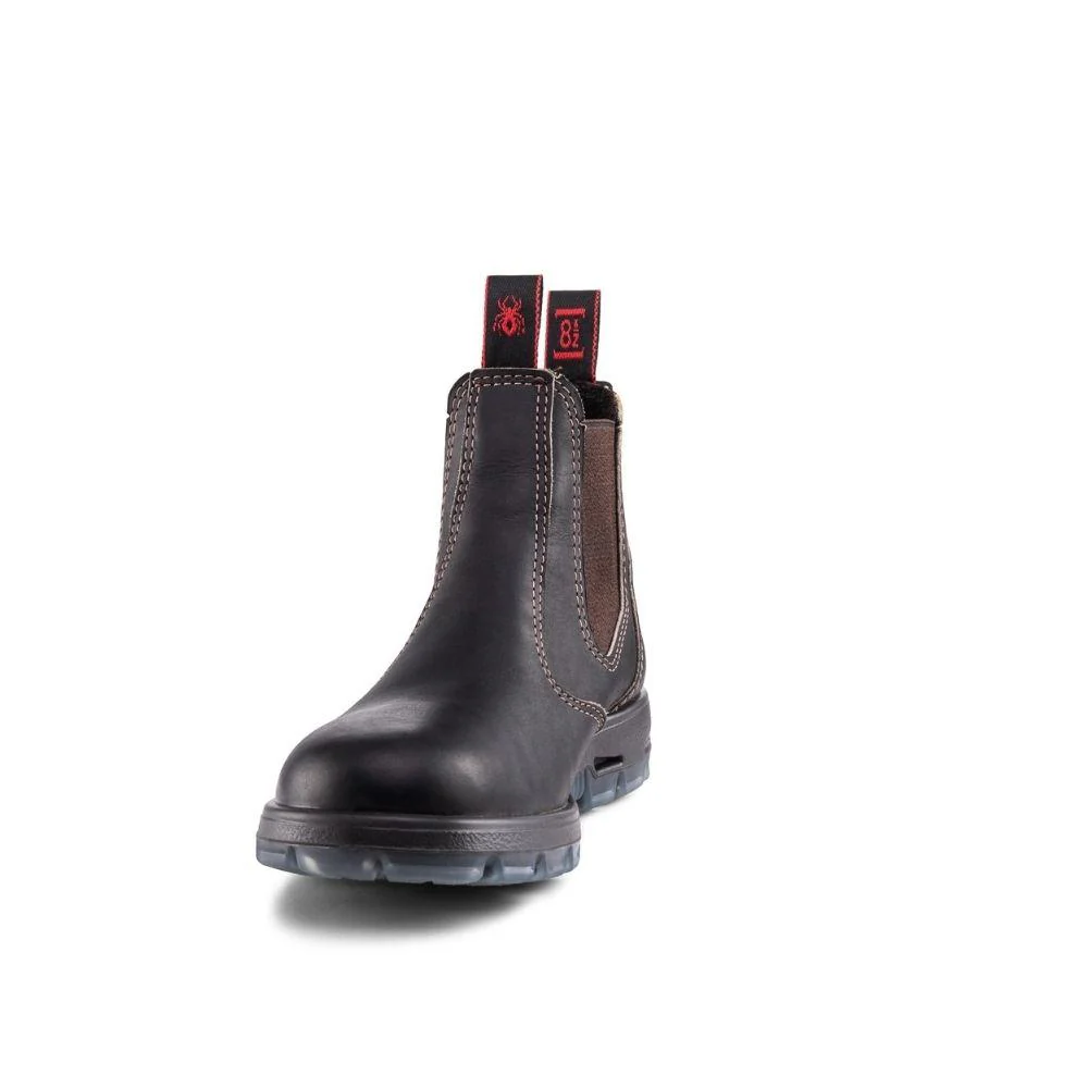 Botte de sécurité enfilables Redback Bobcat de 15 cm unisexe, à embout d'acier - claret - Image 3