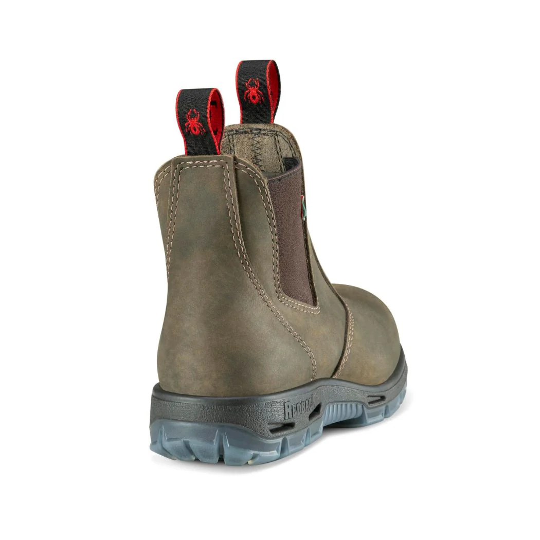 Botte de sécurité enfilables Redback Bobcat de 15 cm unisexe, à embout d'acier - Écorce de fer PSBIB - Image 3