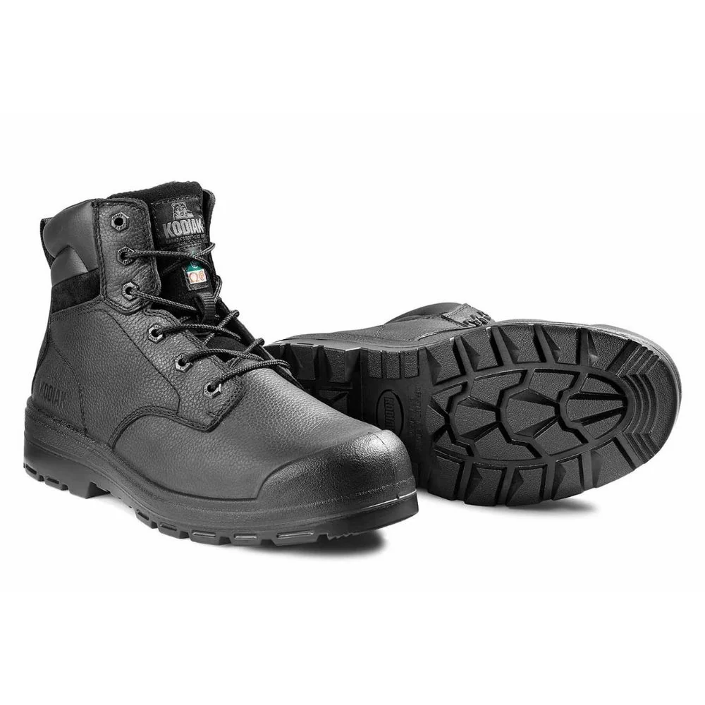 Botte de sécurité Greb Kodiak de 15 cm pour hommes, à embout d'acier KD0A4TH4BLK - Noir - Image 5