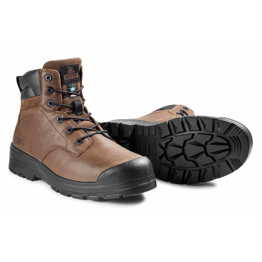Botte de sécurité Greb Kodiak de 15 cm pour hommes, à embout d'acier KD0A4TH4BRN - Brun - Image 4
