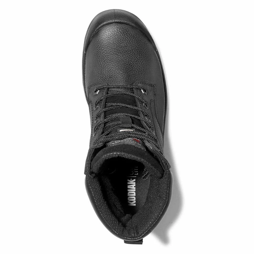 Botte de sécurité Greb Kodiak de 20 cm pour hommes, à embout d'acier KD0A4TH3BLK - Noir - Image 6