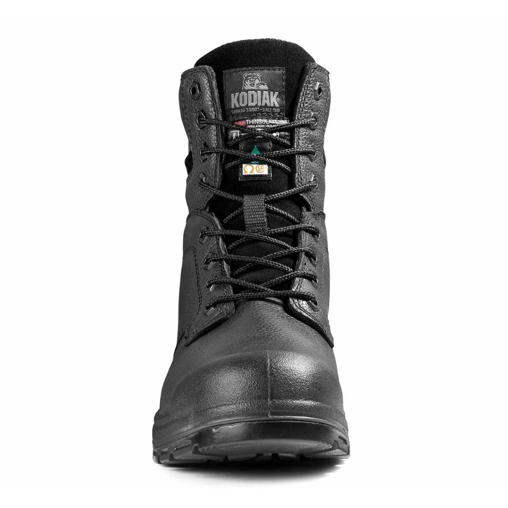 Botte de sécurité Greb Kodiak de 20 cm pour hommes, à embout d'acier KD0A4TH3BLK - Noir - Image 9