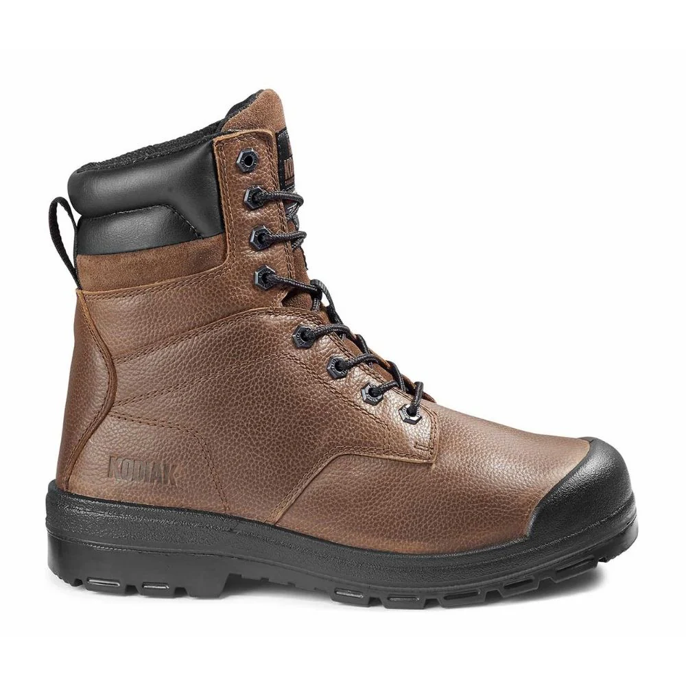 Botte de sécurité Greb Kodiak de 20 cm pour hommes, à embout d'acier KD0A4TH3BRN - Brun - Image 2