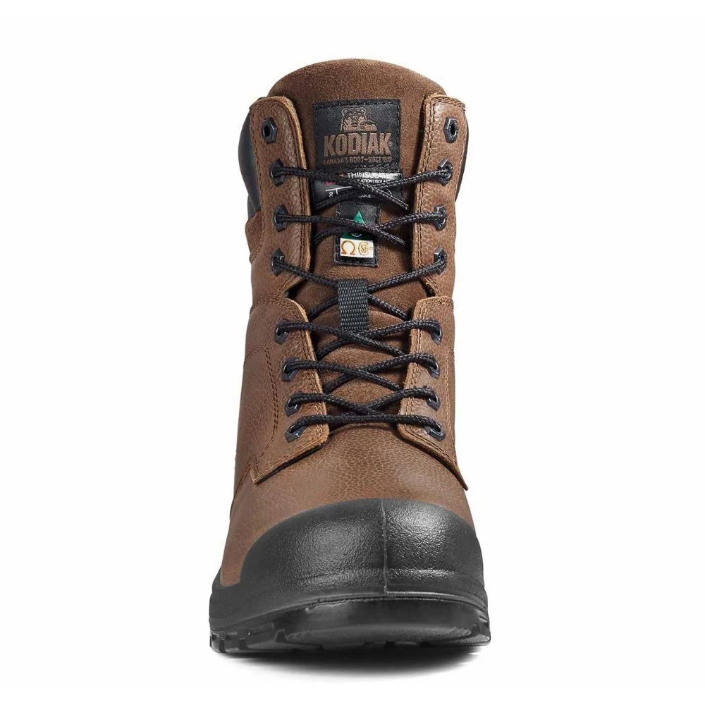 Botte de sécurité Greb Kodiak de 20 cm pour hommes, à embout d'acier KD0A4TH3BRN - Brun - Image 4