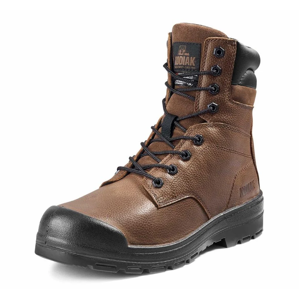 Botte de sécurité Greb Kodiak de 20 cm pour hommes, à embout d'acier KD0A4TH3BRN - Brun - Image 6