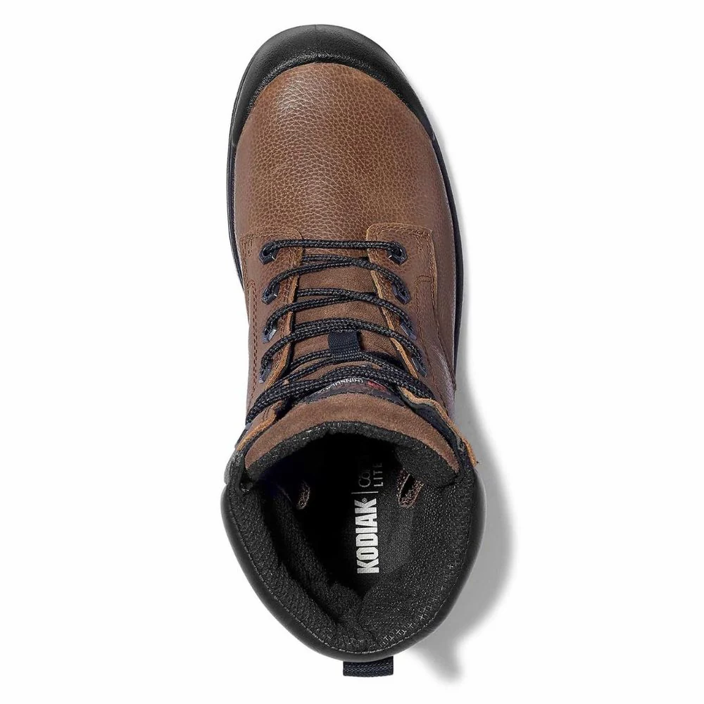 Botte de sécurité Greb Kodiak de 20 cm pour hommes, à embout d'acier KD0A4TH3BRN - Brun - Image 9