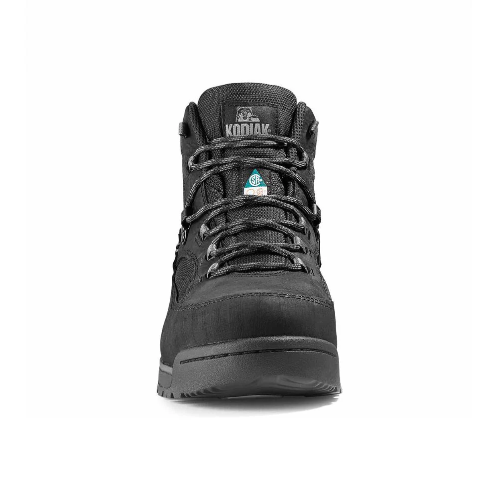 Botte de sécurité imperméable Greb Kodiak pour hommes, à embout d'acier KD0A834XBLK - Noir - Image 5