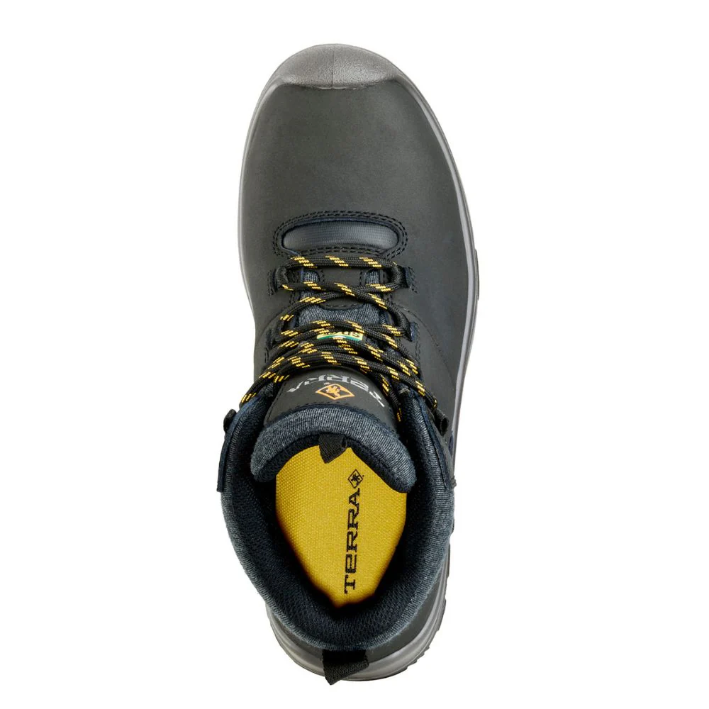 Botte de sécurité imperméable à bout composite Terra Findlay SD pour femmes de 6 po 839LBK - Noir - Image 6