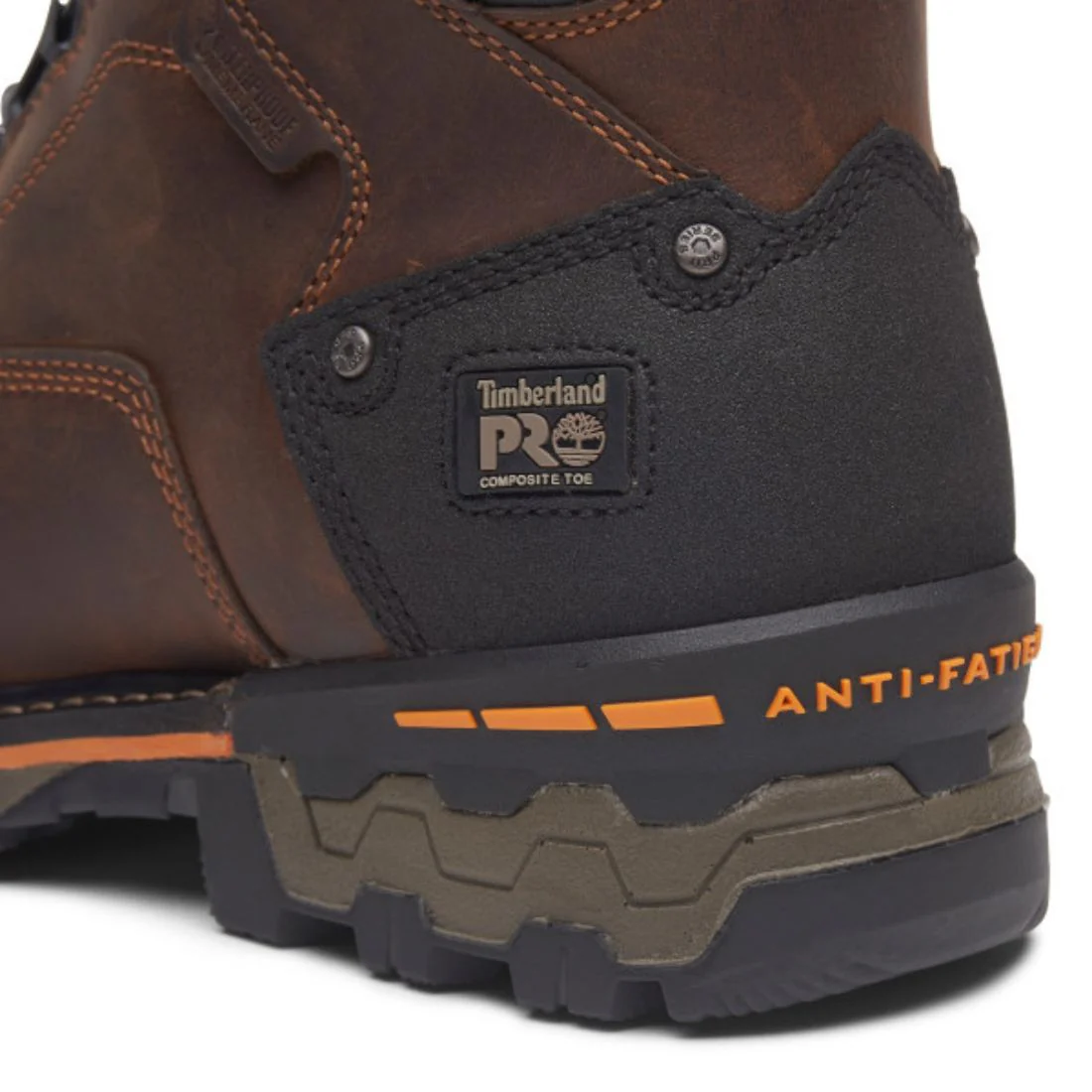 Botte de sécurité imperméable à bout composite Timberland PRO BOA® Boondock pour hommes de 6 po - TB0A66KYEM4 Brun - Image 7