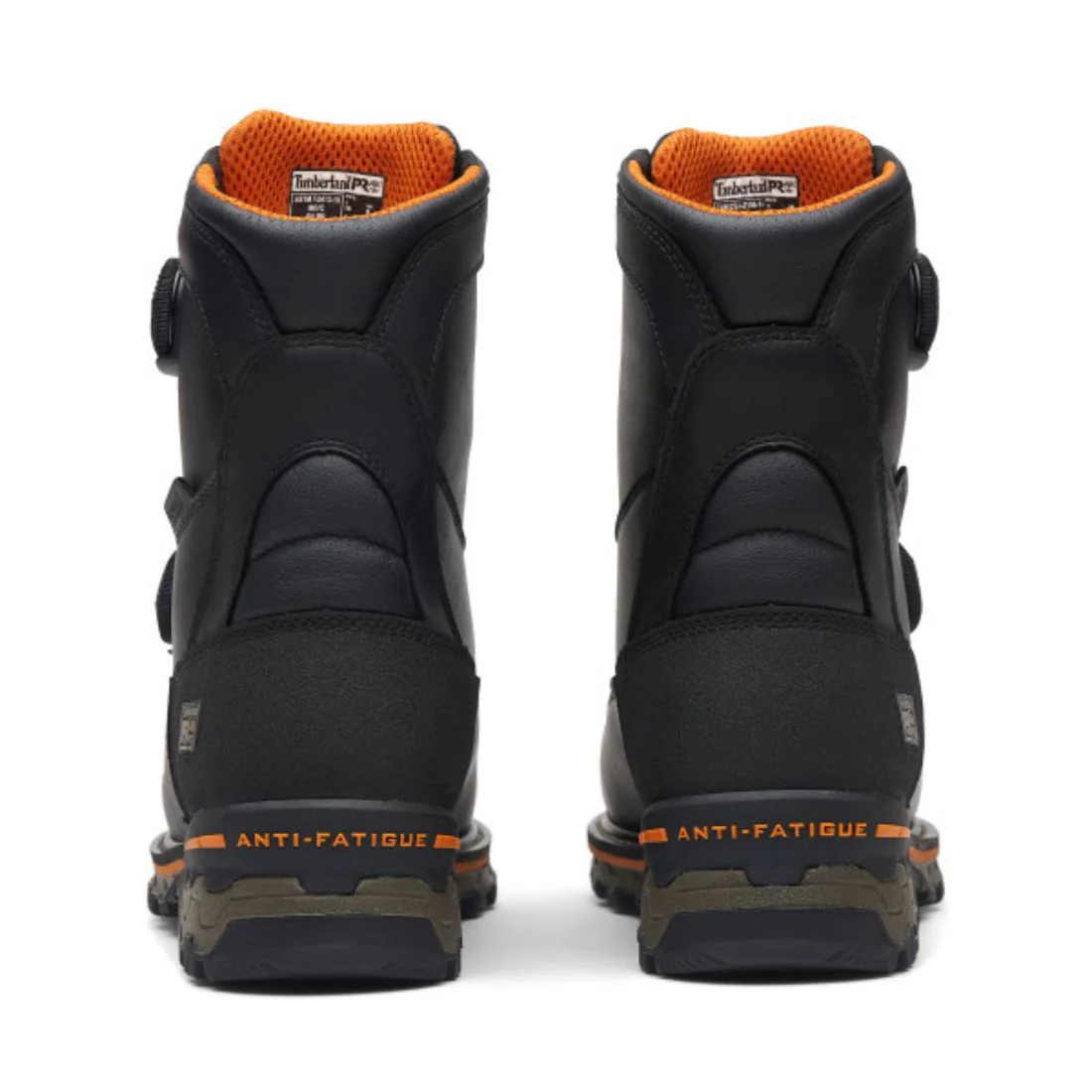 Botte de sécurité imperméable à bout composite Timberland PRO BOA® Boondock pour hommes de 8 po TB0A67B3W02 - Noir - Image 10