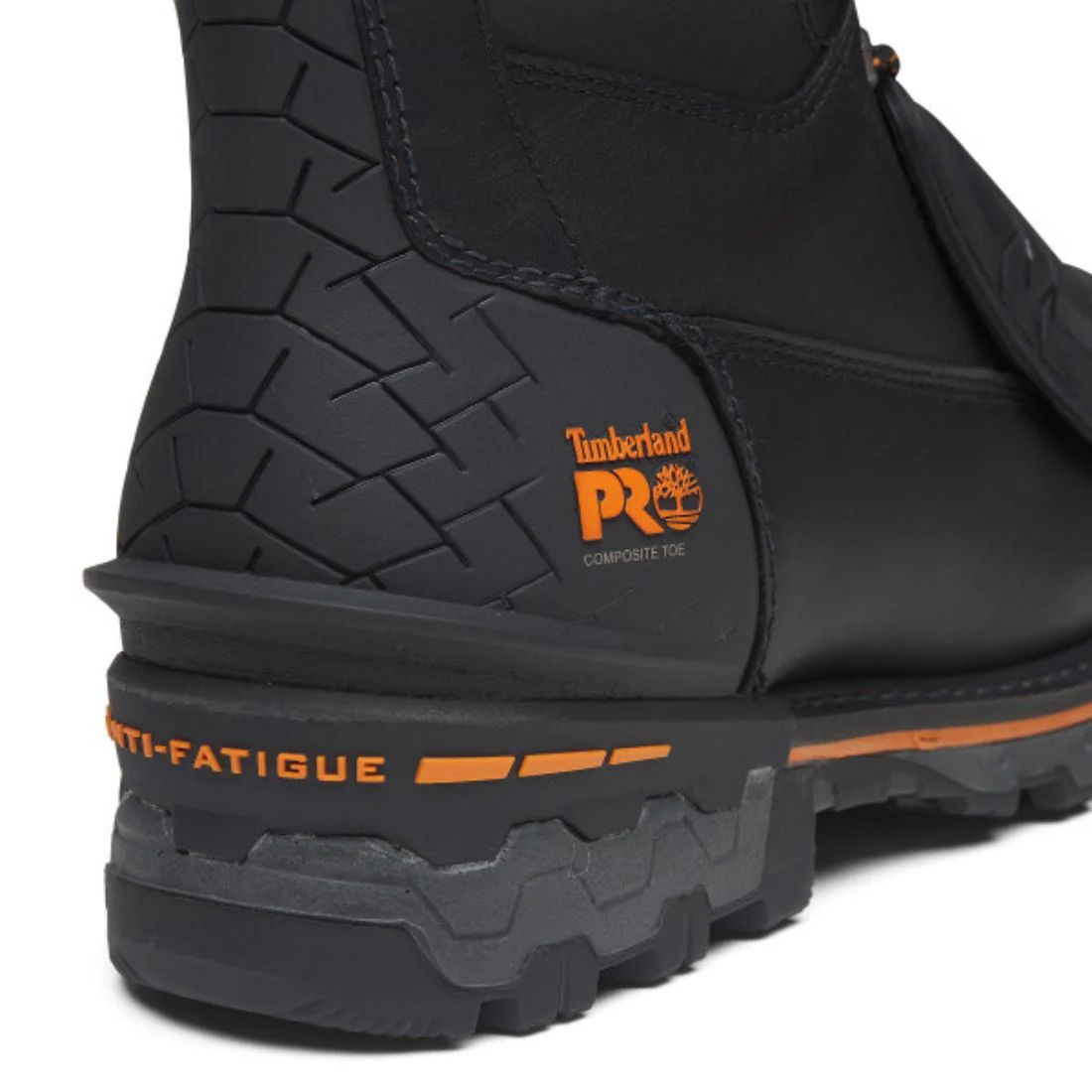 Botte de sécurité imperméable à bout composite Timberland PRO Boondock pour hommes de 8 po avec protection externe MET - TB0A66G7EDW Noir - Image 11