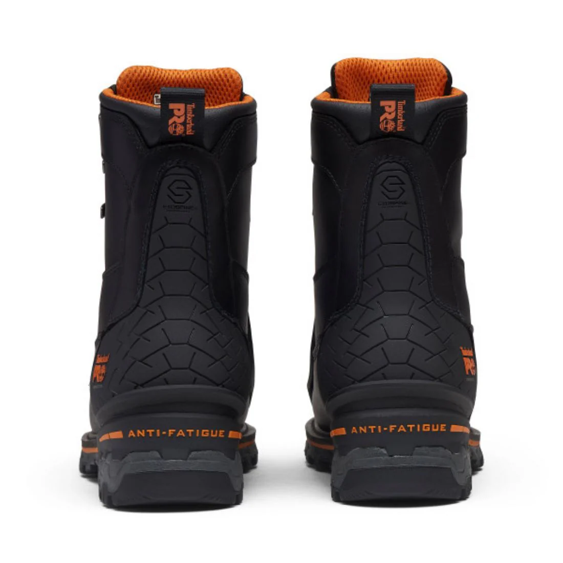 Botte de sécurité imperméable à bout composite Timberland PRO Boondock pour hommes de 8 po avec protection externe MET - TB0A66G7EDW Noir - Image 9