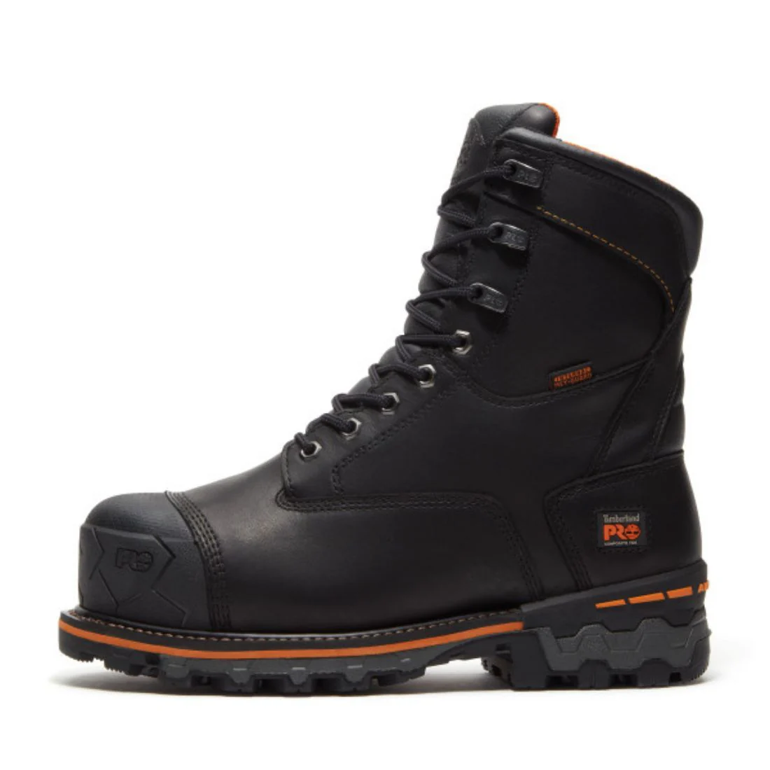 Botte de sécurité imperméable à bout composite Timberland PRO Boondock pour hommes de 8 po avec protection interne MET TB0A5MA1W02 - Noir - Image 10
