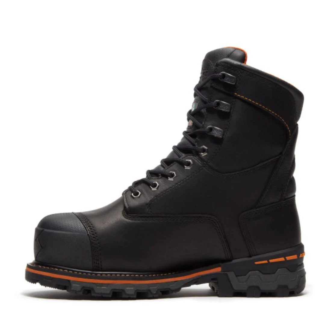 Botte de sécurité imperméable à bout composite Timberland PRO Boondock pour hommes de 8 po avec protection interne MET TB0A5MA1W02 - Noir - Image 4