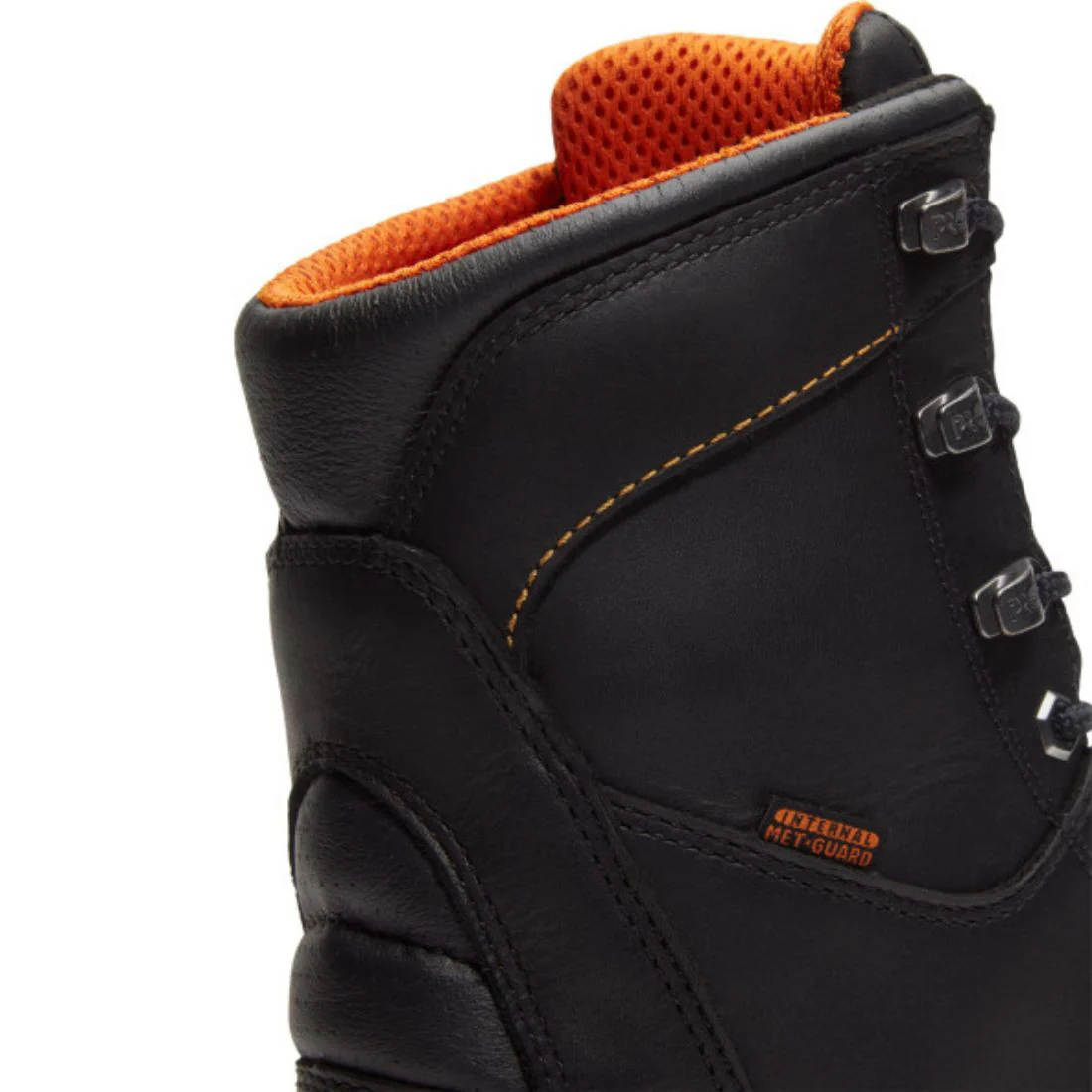Botte de sécurité imperméable à bout composite Timberland PRO Boondock pour hommes de 8 po avec protection interne MET TB0A5MA1W02 - Noir - Image 9
