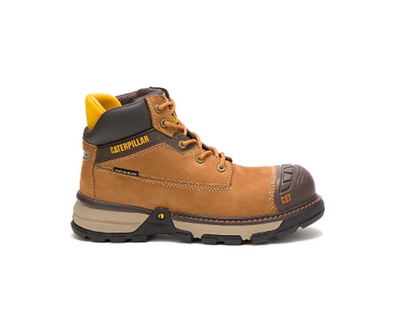 Botte de sécurité imperméable CAT Excavator de 15cm pour femmes, à embout composite - Image 2