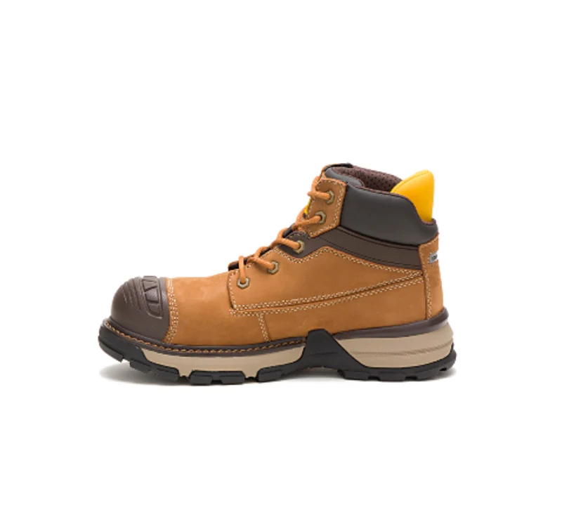 Botte de sécurité imperméable CAT Excavator de 15cm pour femmes, à embout composite - Image 3