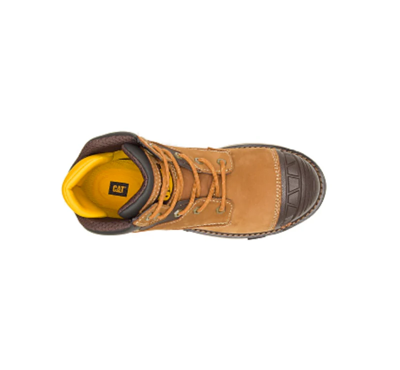 Botte de sécurité imperméable CAT Excavator de 15cm pour femmes, à embout composite - Image 4