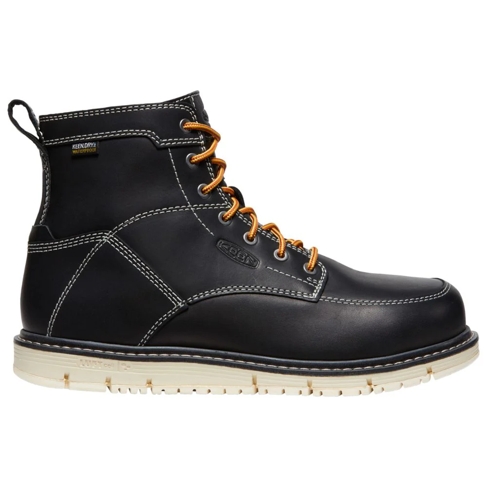 Botte de sécurité imperméable San Jose Keen de 6po pour hommes, à cap d’acier 1027083 - Noir - Image 2