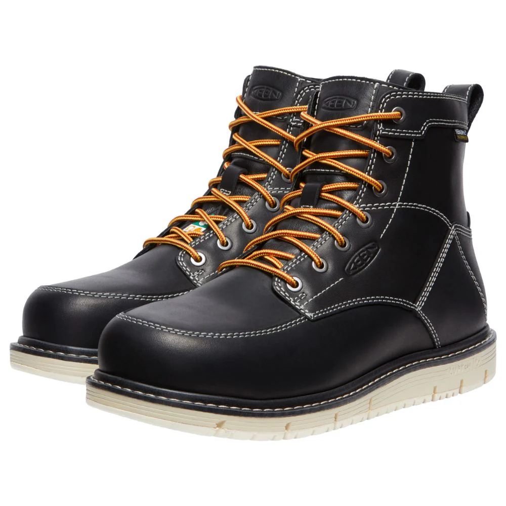 Botte de sécurité imperméable San Jose Keen de 6po pour hommes, à cap d’acier 1027083 - Noir - Image 7