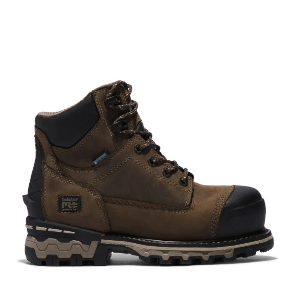 Botte de sécurité imperméable Timberland PRO Boondock de 6PO pour femmes à embout composite TB0A5RXX214 - Image 4