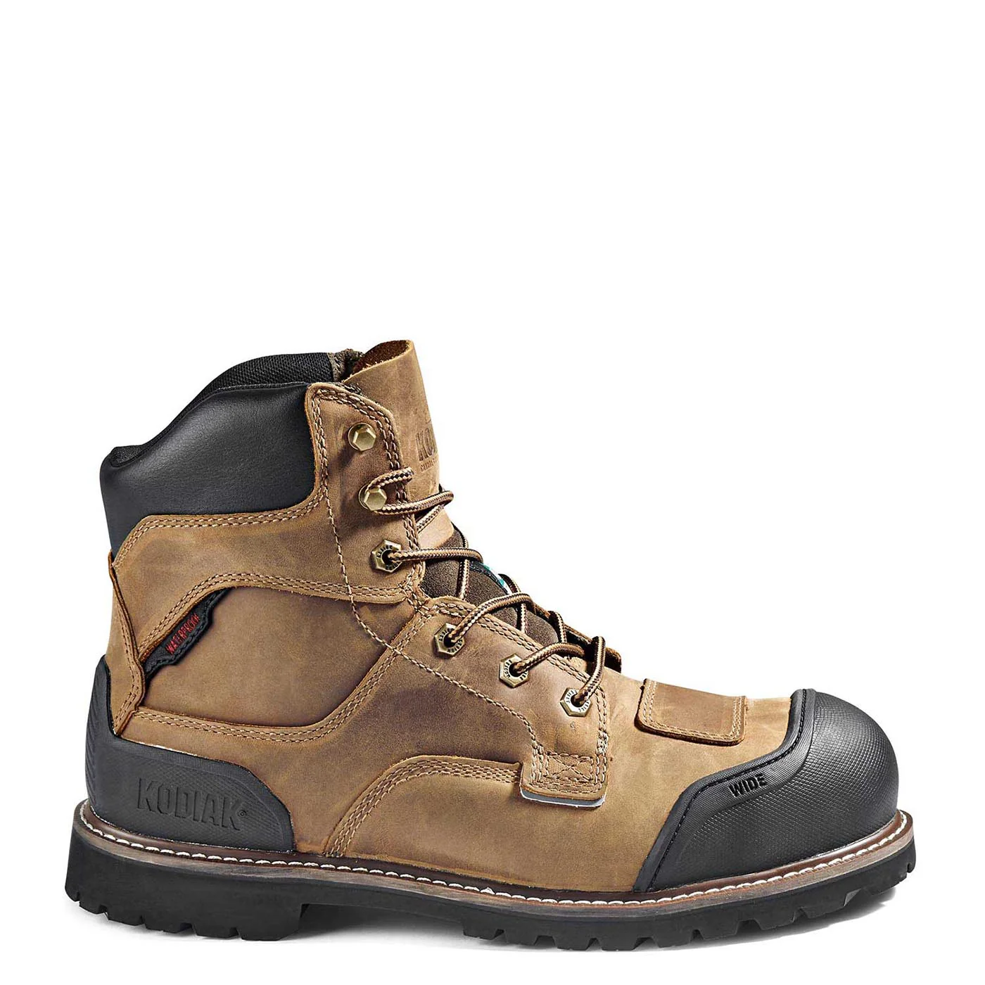 Botte de sécurité imperméable Widebody Kodiak de 15 cm pour hommes, à embout composite KD0A4TGBBRN - Brun - Image 2